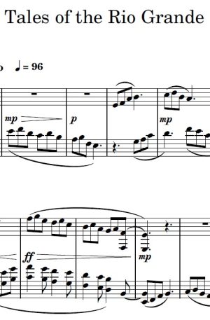 Tales of the Rio Grande – Piano Solo