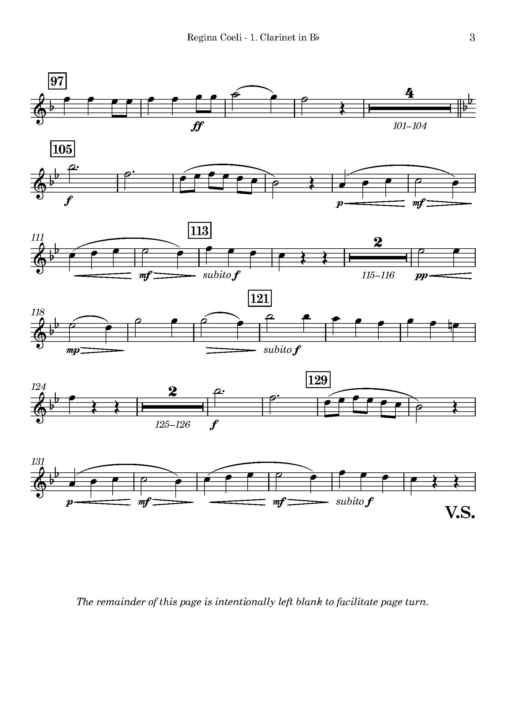 A.S. Palma | Regina Coeli | (Duet Adaptation for Eb and Bb Clarinets) - Image 4