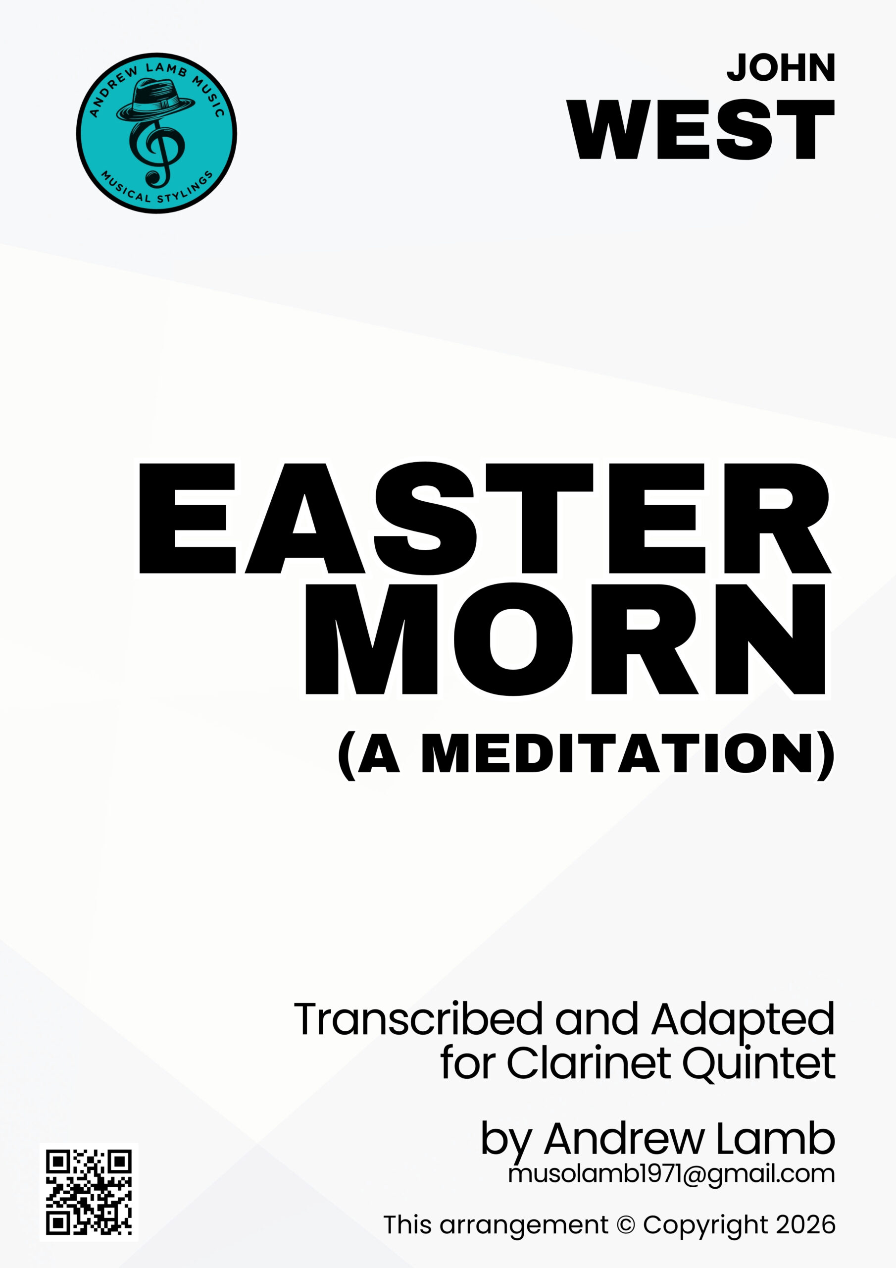 John West | Easter Morn | Clarinet Quintet