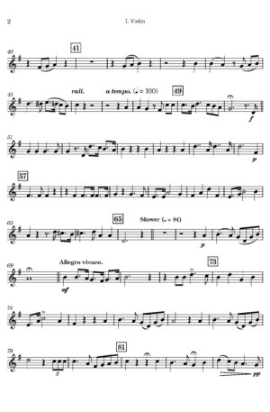 J. Frederick Bridge | Peace! | for String Quintet