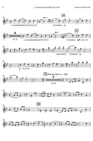 Myles Birket Foster | Tempo di Minuetto | for Brass Quintet