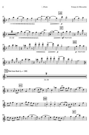 Myles Foster | Tempo di Minuetto | for Wind Quintet