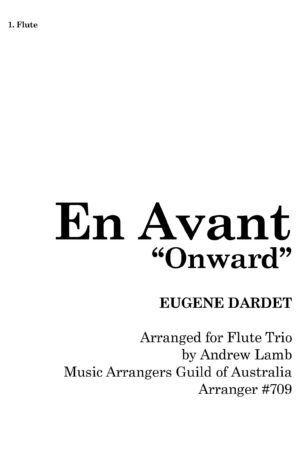 Eugene DARDET | En Avant | for Flute Trio