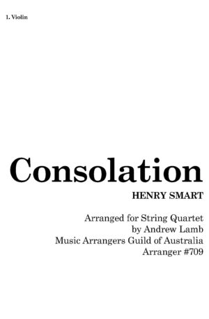Henry SMART | Consolation | for String Quartet