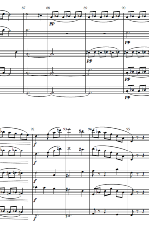 The Haunted Music Box, for Flute Choir