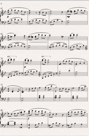A Glimpse of Heaven. For Solo Piano.