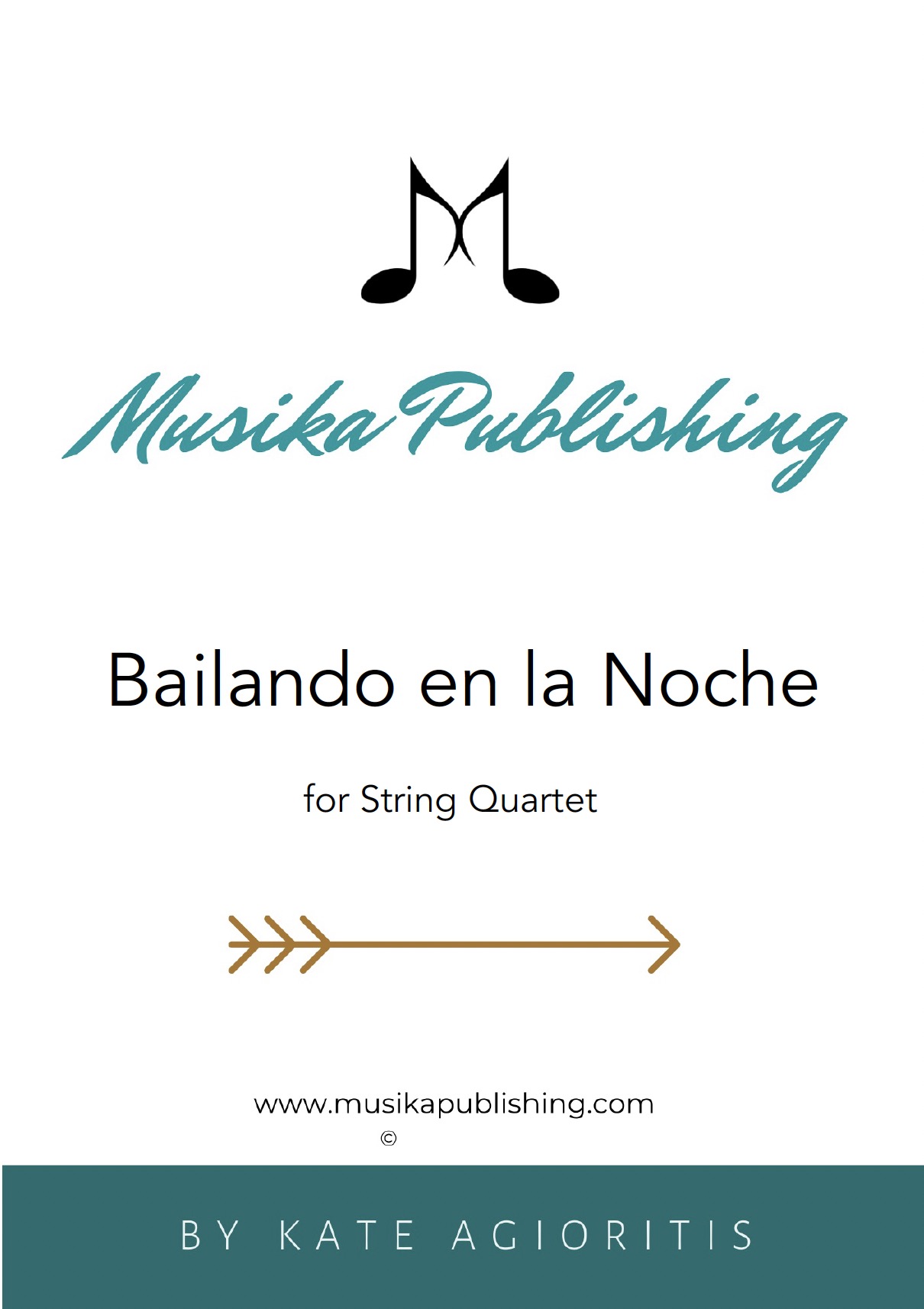 Bailando en la Noche - for String Quartet Bailando en la Noche - String Quartet
