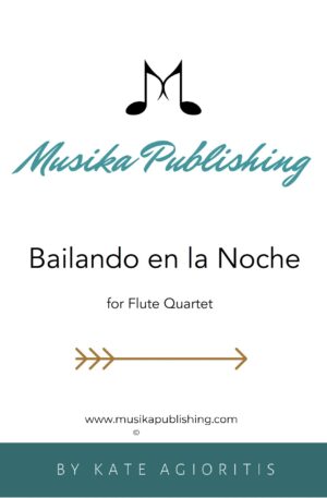 Home Bailando en la Noche – for Flute Quartet
