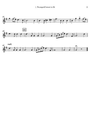 John DYKES | Sleep, Holy Babe | Brass Quartet
