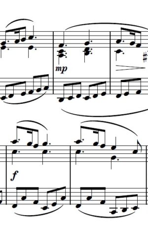 Saw Puzzle Jig – Piano Solo