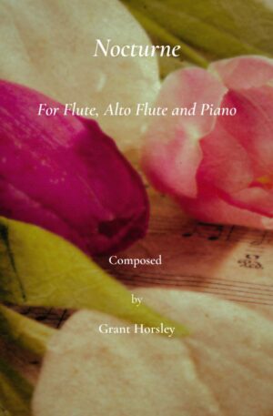 Nocturne. For Flute, Alto Flute and Piano.