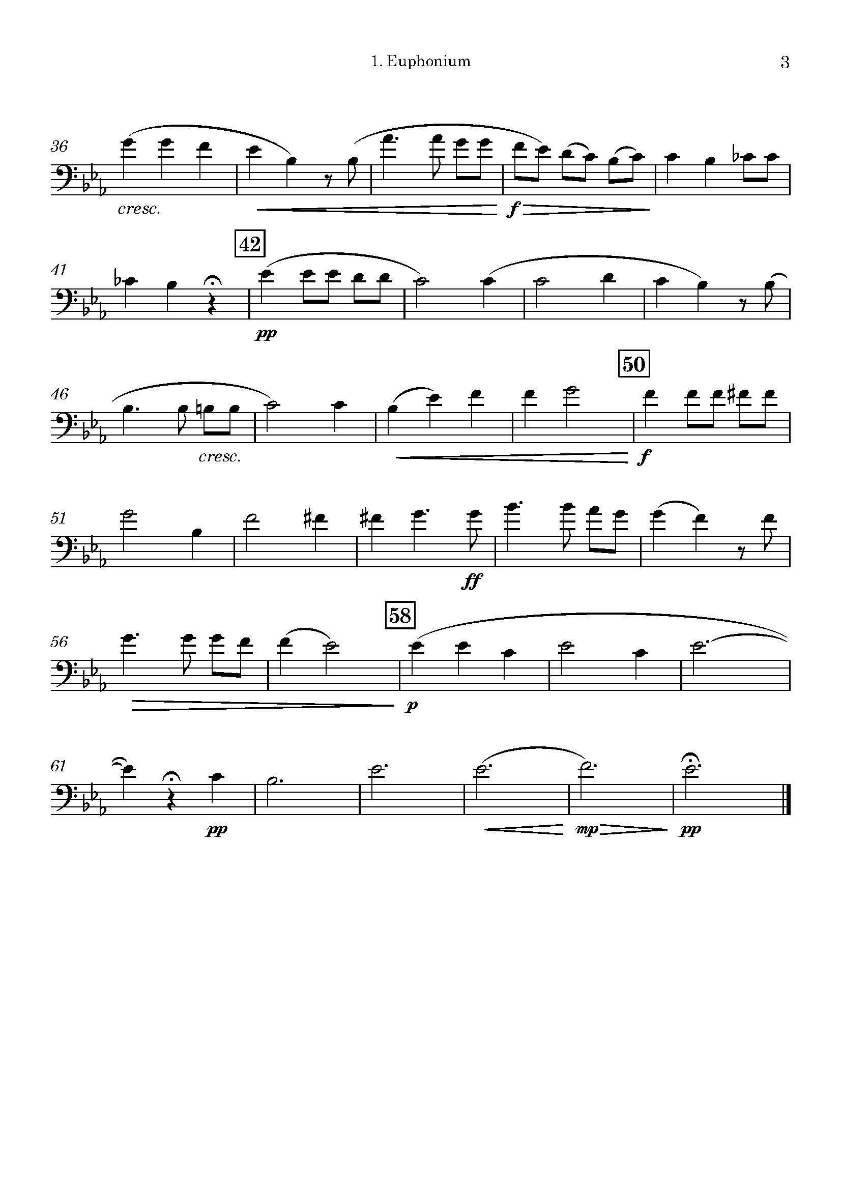 Arthur Sullivan | The Long Day Closes | Euphonium Quartet Arthur Sullivan | The Long Day Closes | Euphonium Quartet - Image 3