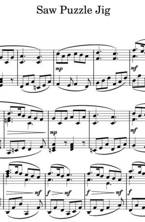 Saw Puzzle Jig – Piano Solo