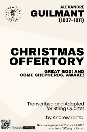 Home Alexandre GUILMANT | Christmas Offertory | String Quartet