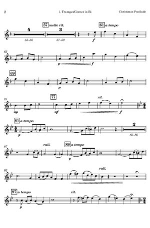Home May F. LAWRENCE | Christmas Postlude | Brass Quintet