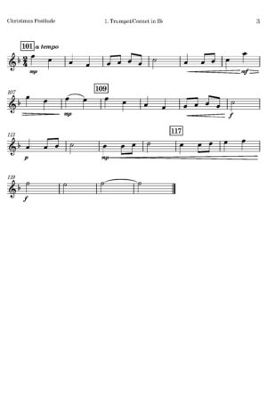 Home May F. LAWRENCE | Christmas Postlude | Brass Quintet