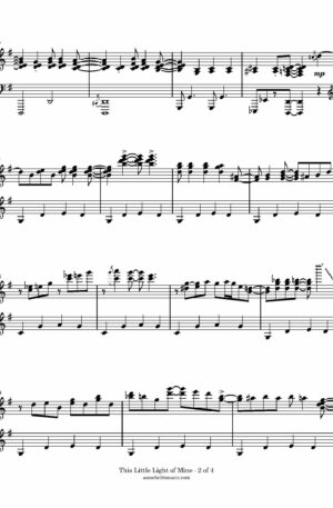 Home This Little Light of Mine – Intermediate Piano Solo
