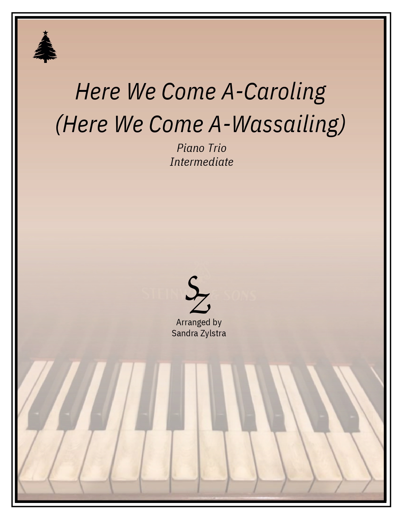 Here We Come A-Caroling (Here We Come A-Wassailing) (intermediate piano trio, 1-piano -6-hands) Here We Come A-Caroling (Here We Come A-Wassailing) (intermediate piano trio, 1-piano -6-hands)