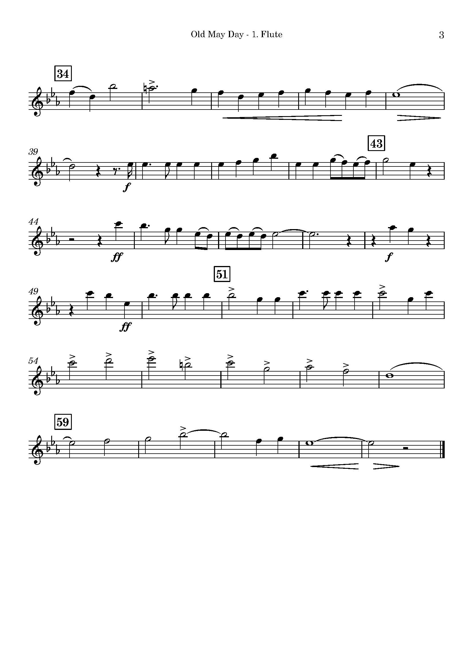 Jules BENEDICT | Old May Day | for Wind Quartet Jules BENEDICT | Old May Day | for Wind Quartet - Image 4