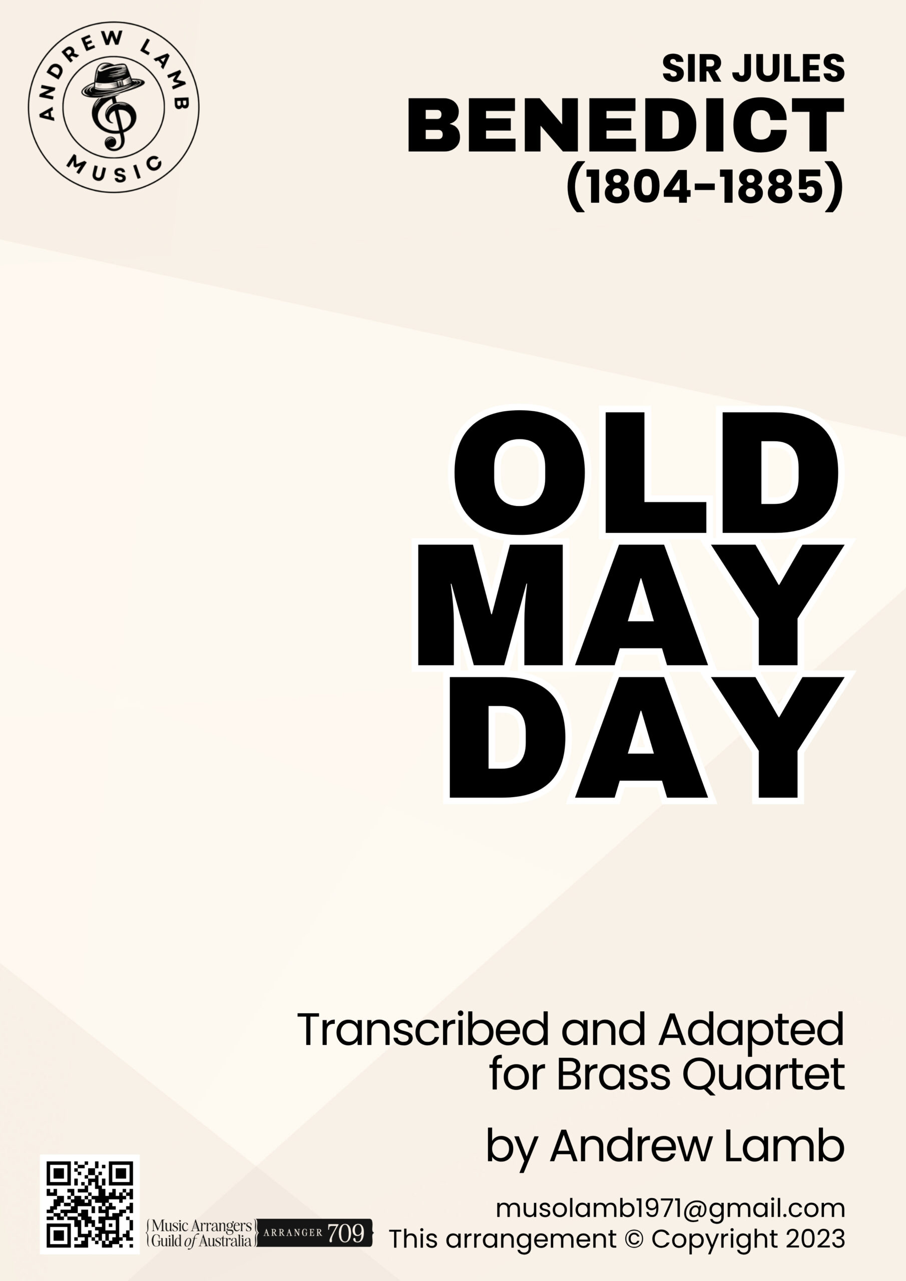 Jules Benedict | Old May Day | String Quartet Copy of Cover Old May Day scaled