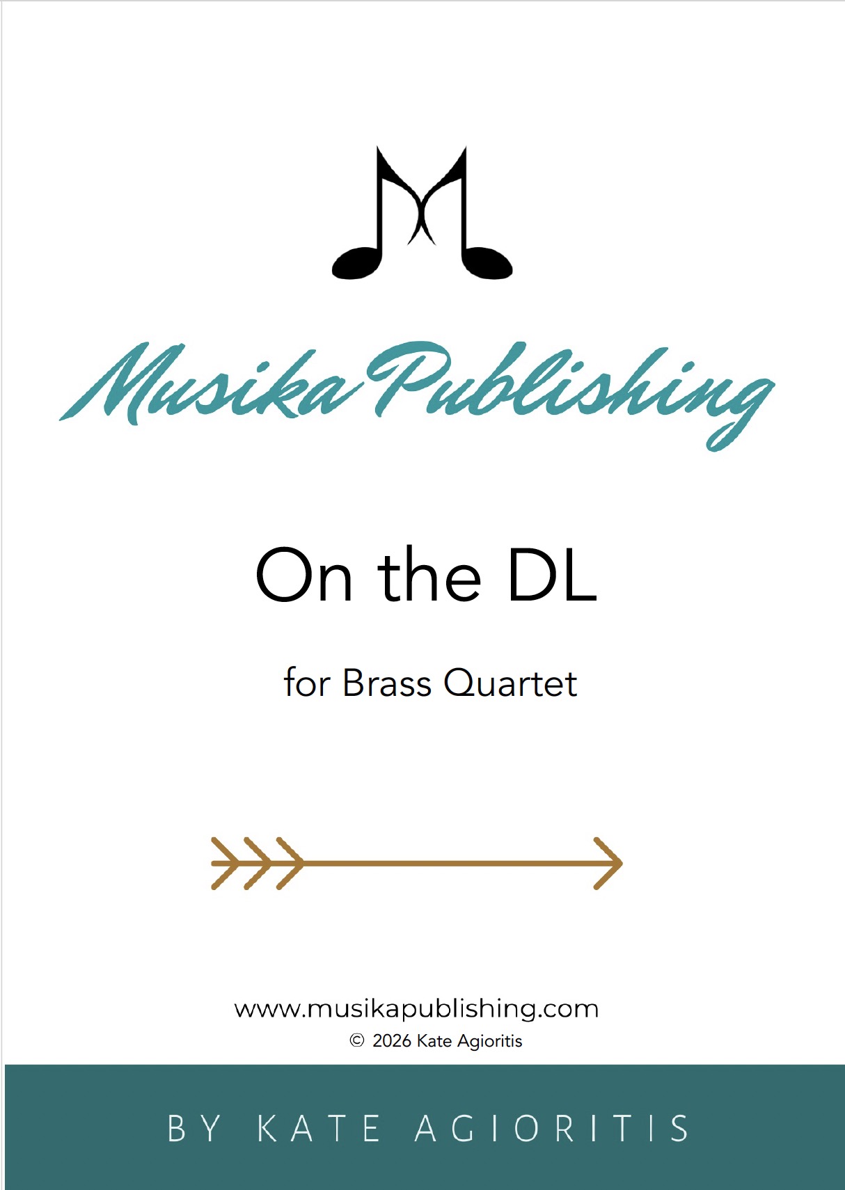 On the DL | for Brass Quartet On the DL | for Brass Quartet