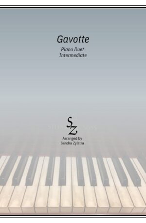 Home Gavotte (intermediate piano duet)