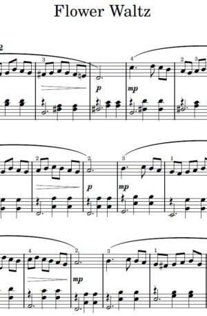 Flower Waltz – Piano Solo