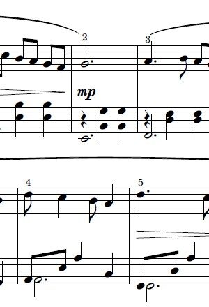 Flower Waltz – Piano Solo
