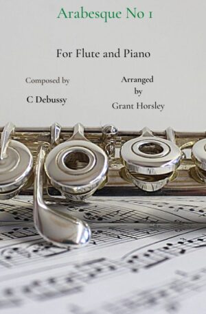 Arabesque no 1 Debussy. Flute and Piano
