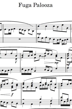 Fuga Palooza – Piano Solo