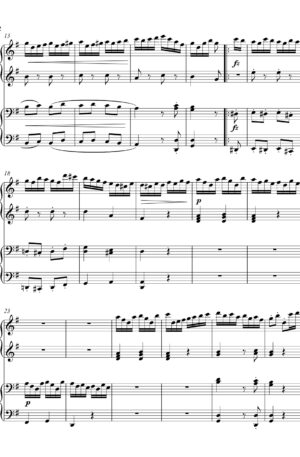 Home Gypsy Rondo (late intermediate piano duet)
