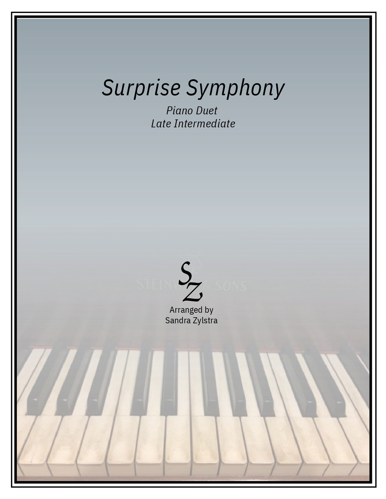 Surprise Symphony (late intermediate piano duet) Surprise Symphony late intermediate piano duet cover page 00011