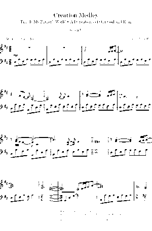 Home Creation Medley: This Is My Father’s World / All Creatures of Our God and King (piano duet)