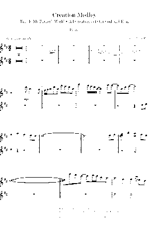 Home Creation Medley: This Is My Father’s World / All Creatures of Our God and King (piano duet)