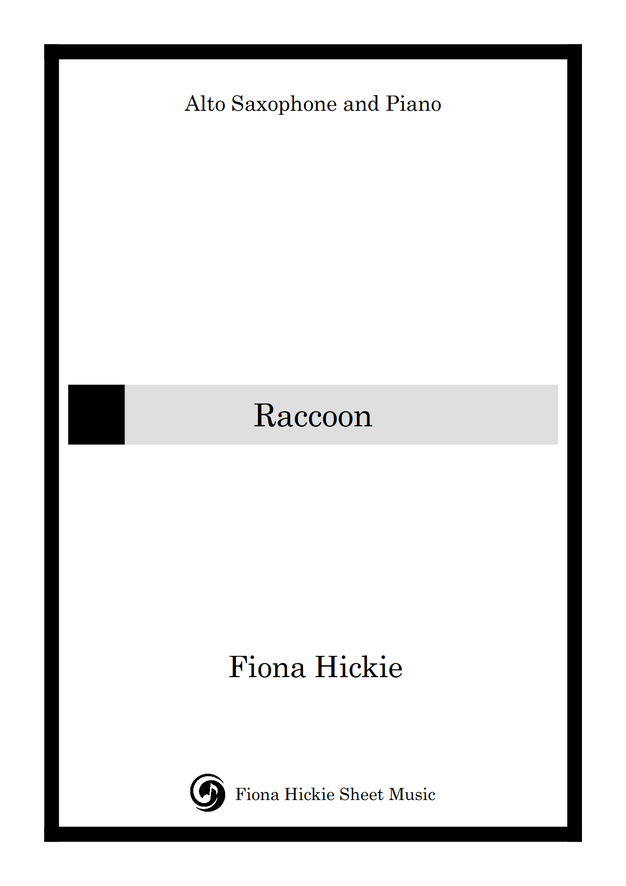 Raccoon 01 Full score Raccoon 001 qsl6a8