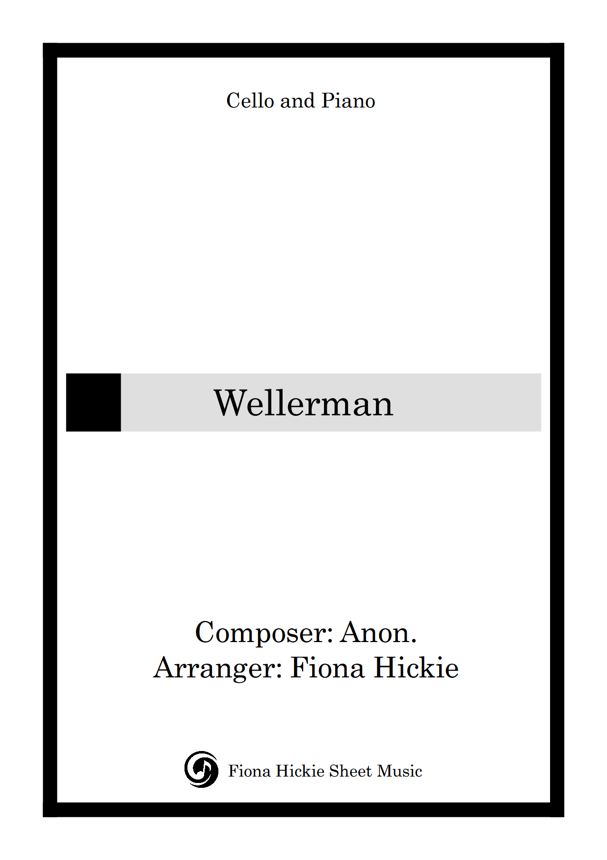 Wellerman 01 Full score Wellerman 001