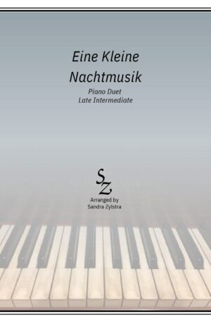 Home Eine Kleine Nachtmusik (late intermediate piano duet)