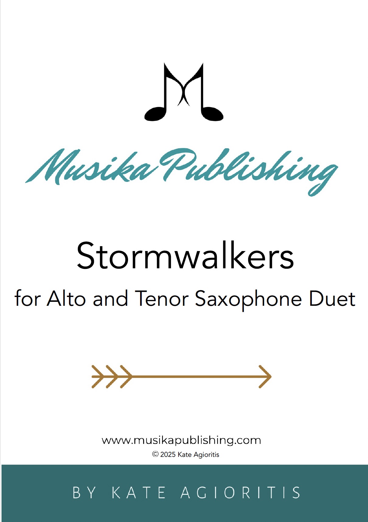 Stormwalkers | Alto and Tenor Saxophone Duet Stormwalkers | Alto and Tenor Saxophone Duet