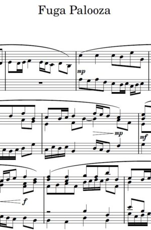 Fuga Palooza – Piano Solo
