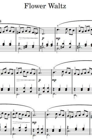 Flower Waltz – Piano Solo