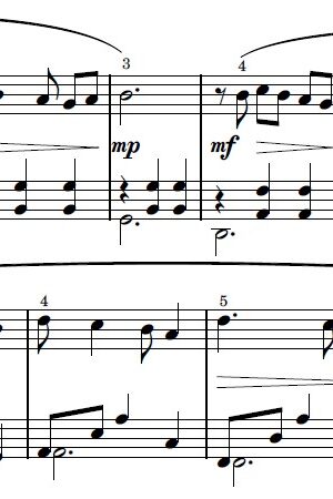 Flower Waltz – Piano Solo