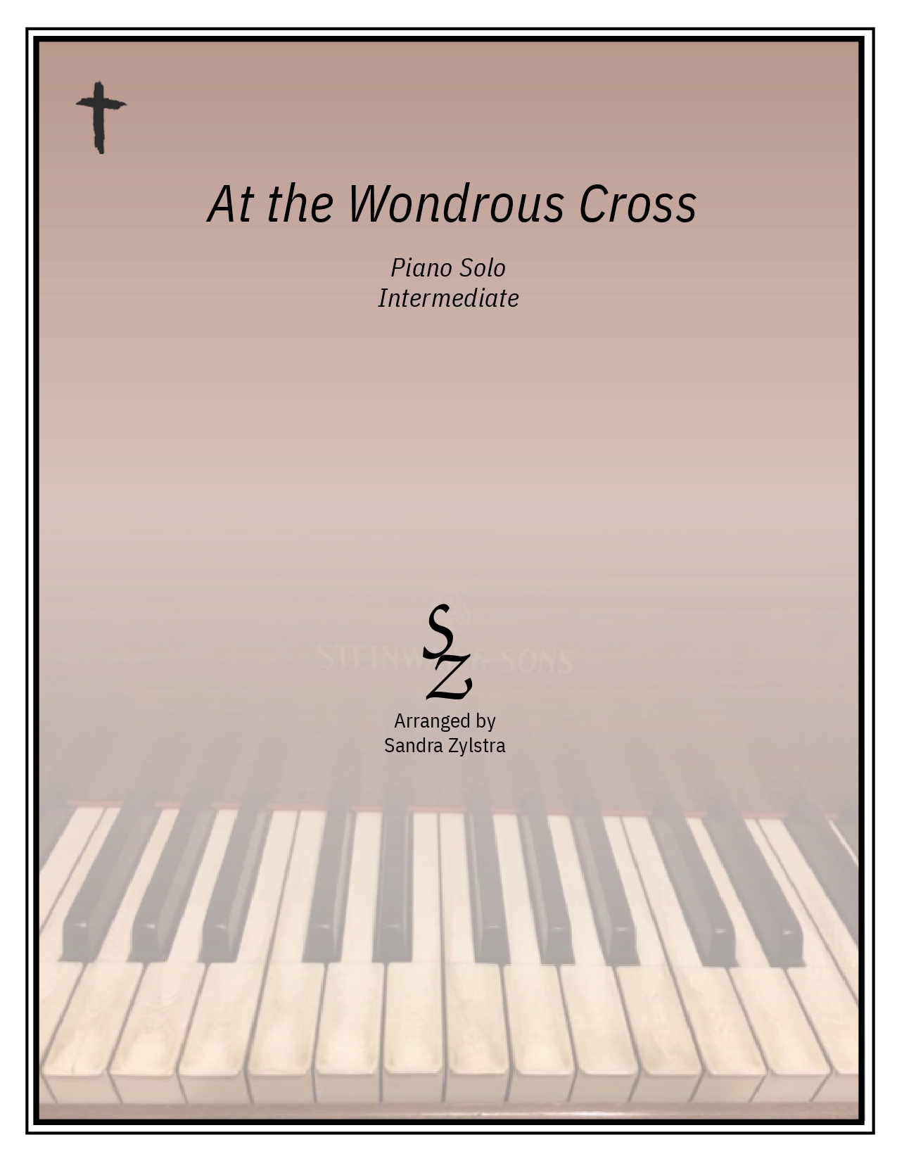 At the Wondrous Cross (intermediate piano solo) At the Wondrous Cross intermediate piano solo cover page 00011