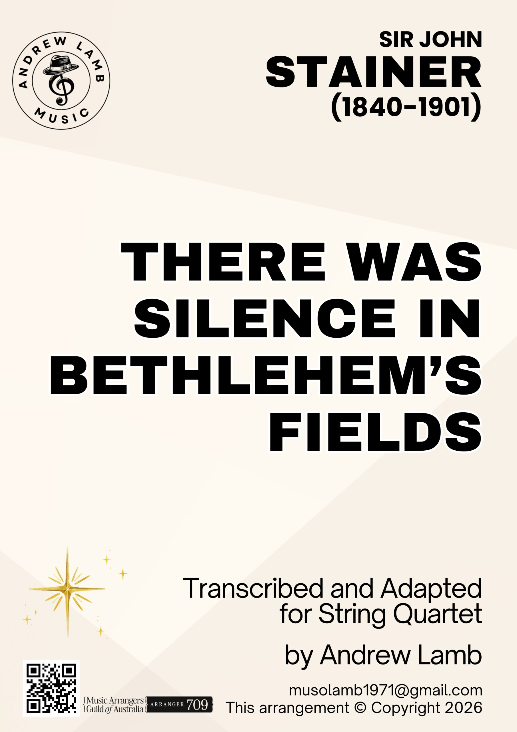 John STAINER | There Was Silence in Bethlehem's Fields John STAINER | There Was Silence in Bethlehem's Fields