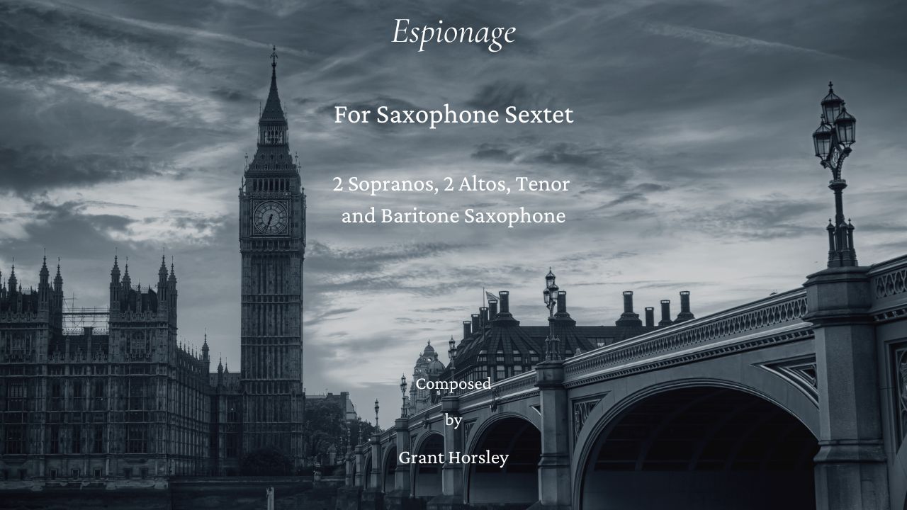 Espionage sax SEXTET yt YouTube Thumbnail