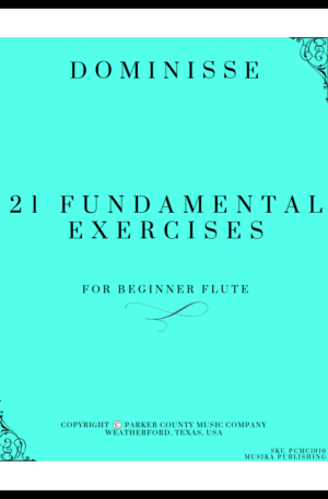 21 FUNDAMENTAL EXERCISES – for Beginner Flute