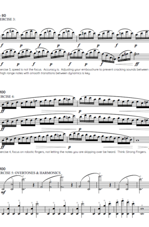Products 21 FUNDAMENTAL EXERCISES – for Intermediate/Advanced Flute