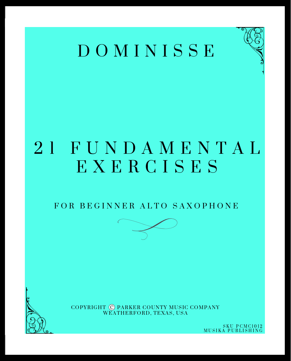 21 FUNDAMENTAL EXERCISES - for Beginner Alto Saxophone flog cover copy 8