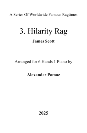 Hilarity Rag – 6 Hands 1 Piano