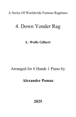 Down Yonder – 6 Hands 1 Piano
