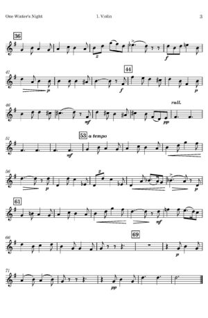 Herbert WAREING | One Winter’s Night | String Quartet